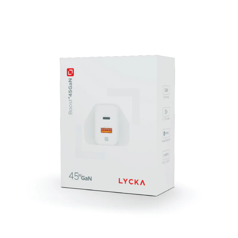 LYCKA BOOST 45GAN C TO IPHONE